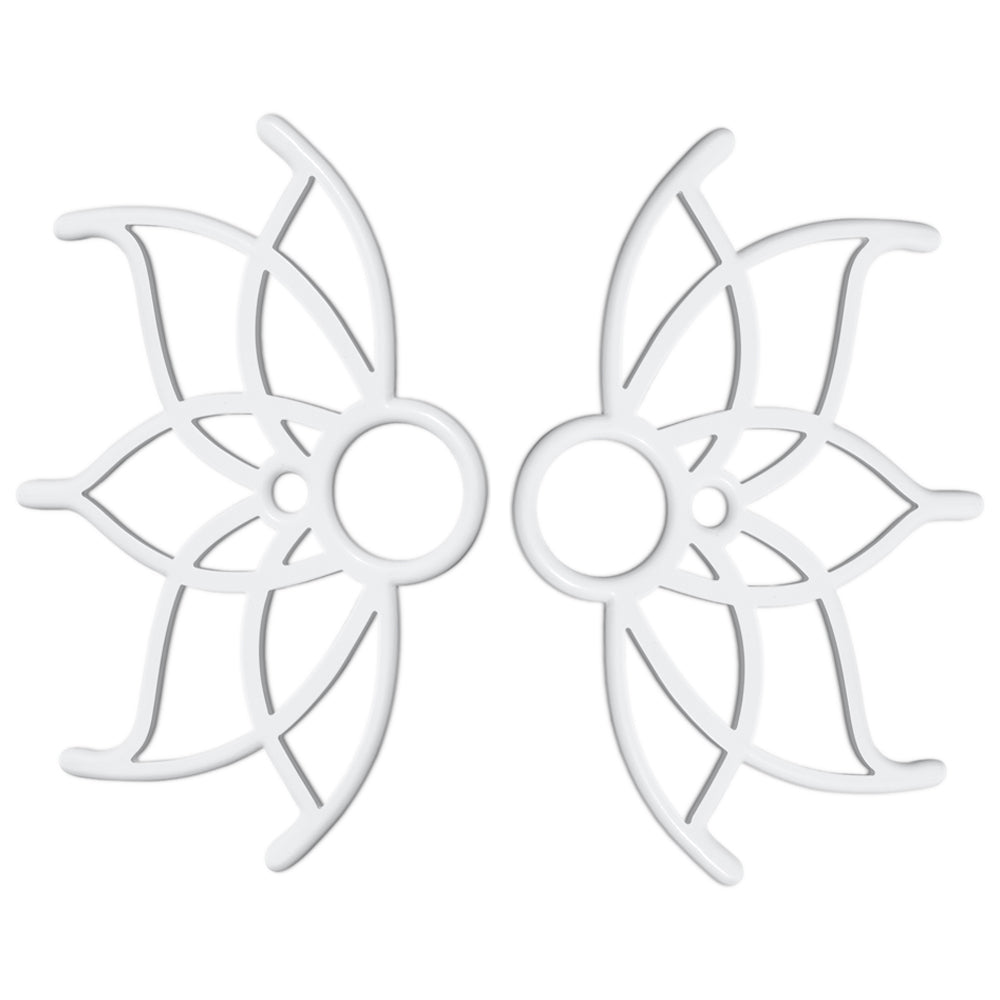 Pair of Medium Lotus Flow Practice Fans