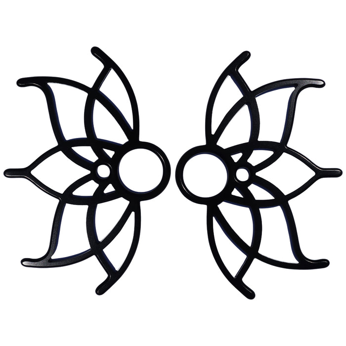 Pair of Medium Lotus Practice Fans